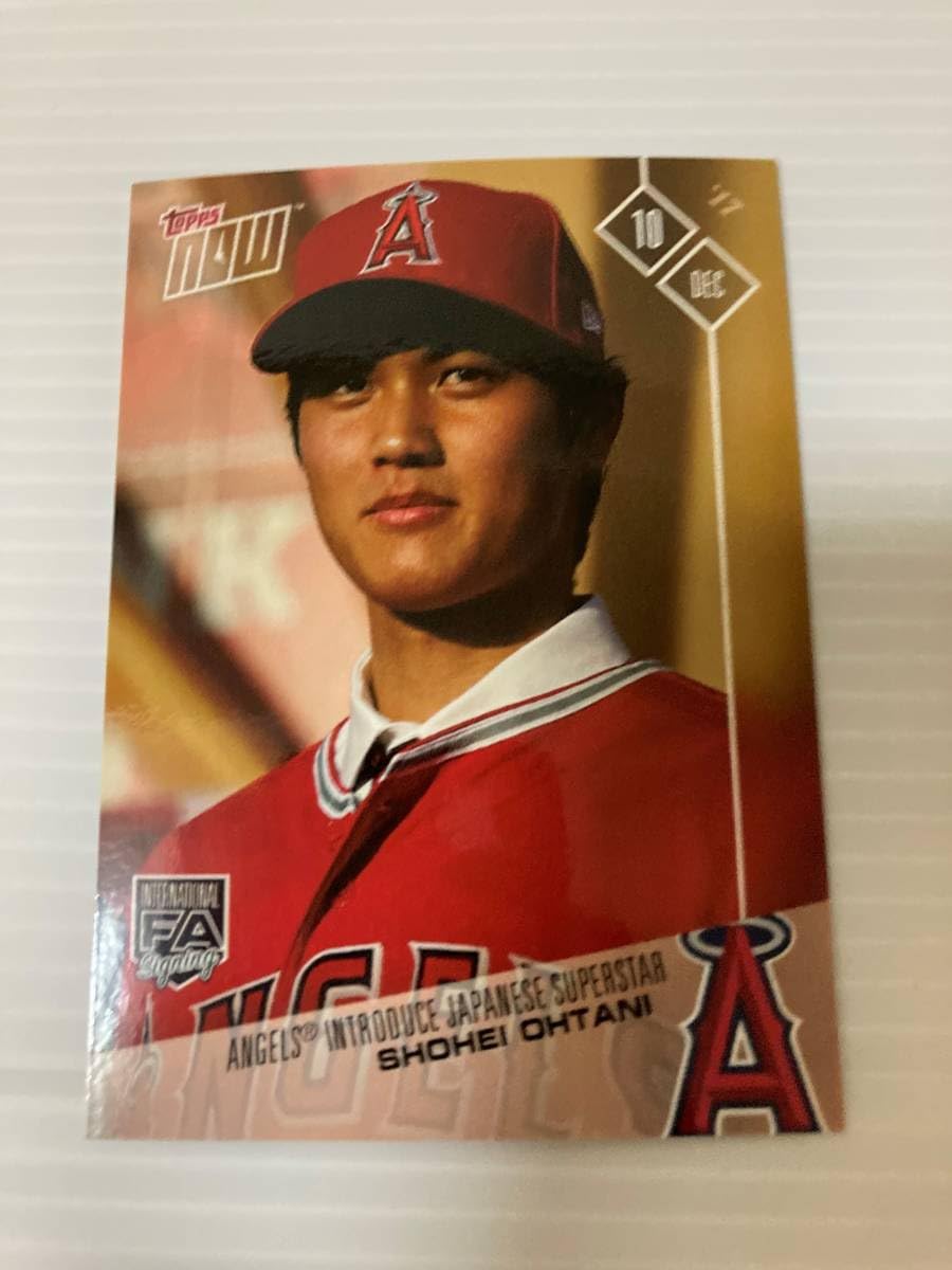 Topps 大谷翔平 ロサンゼルス・エンゼルス ルーキーカード